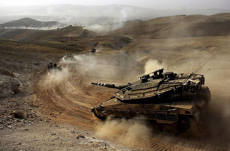 Израиль, Меркава, танки, сражения, IDF - обои на рабочий стол