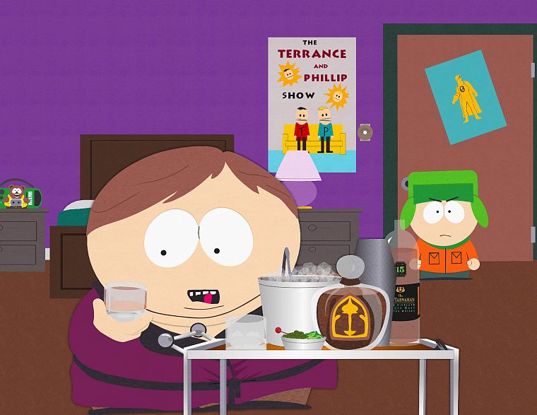 мультфильмы, South Park, Эрик Картман, Кайл Брофловски - обои на рабочий стол