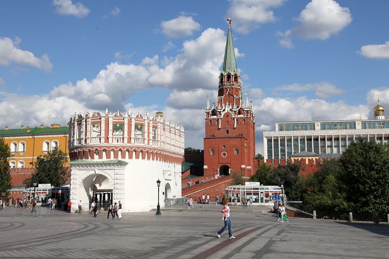 красный цвет, башня, Россия, Москва, квадраты - обои на рабочий стол