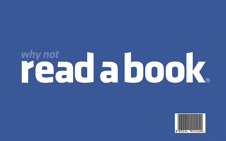 facebook, стена, чтение, книги - обои на рабочий стол