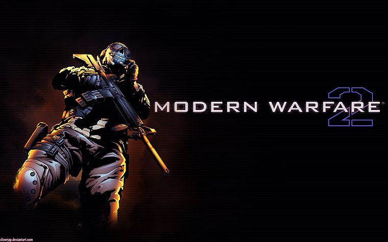 видеоигры, Чувство долга, призраки, Зов Duty: Modern Warfare 2 - обои на рабочий стол