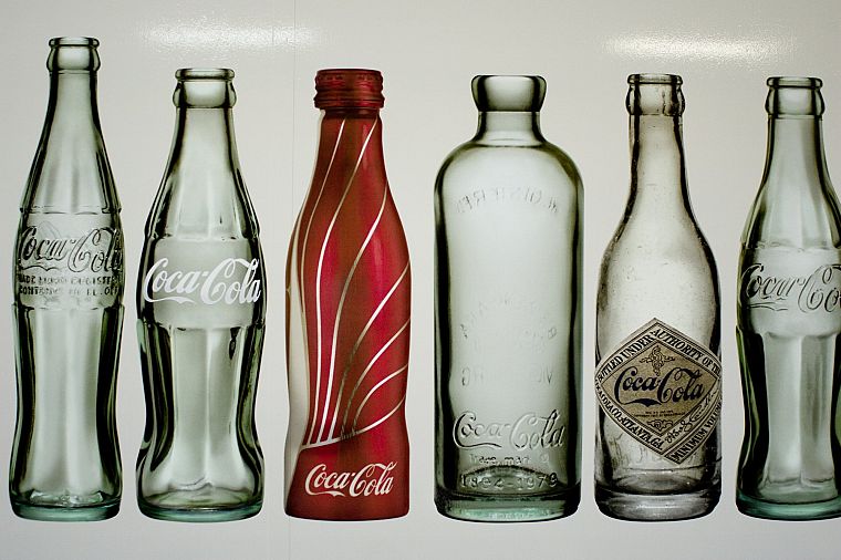 бутылки, Кока-кола - обои на рабочий стол