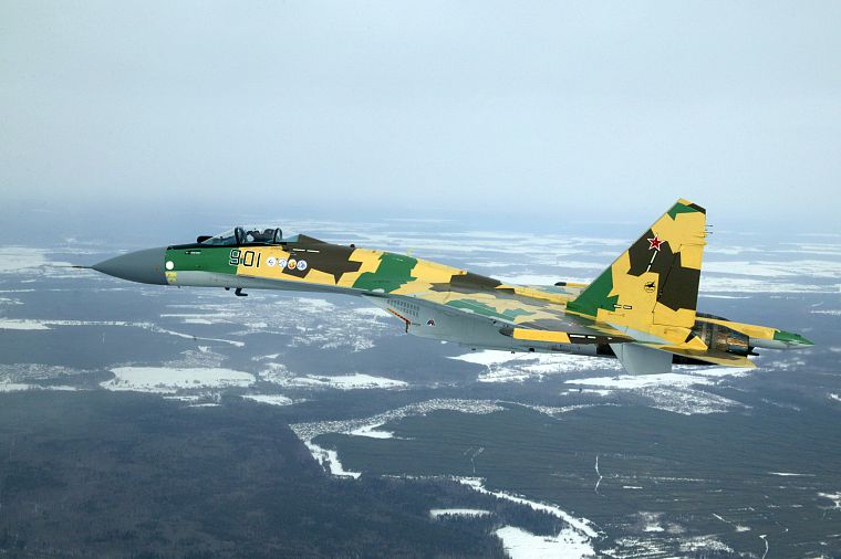 самолет, Су-27 Flanker - обои на рабочий стол
