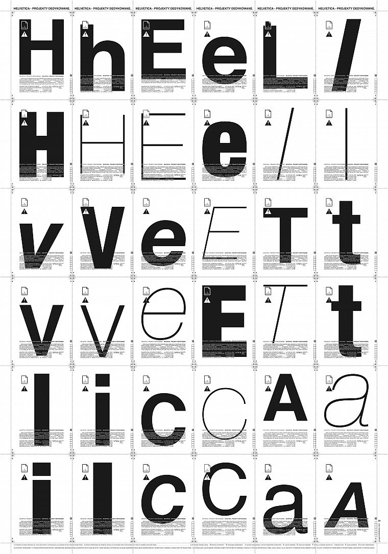 книгопечатание, Helvetica - обои на рабочий стол