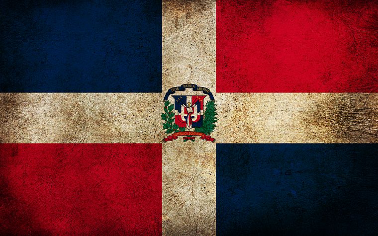 флаги, Доминиканская Республика - обои на рабочий стол