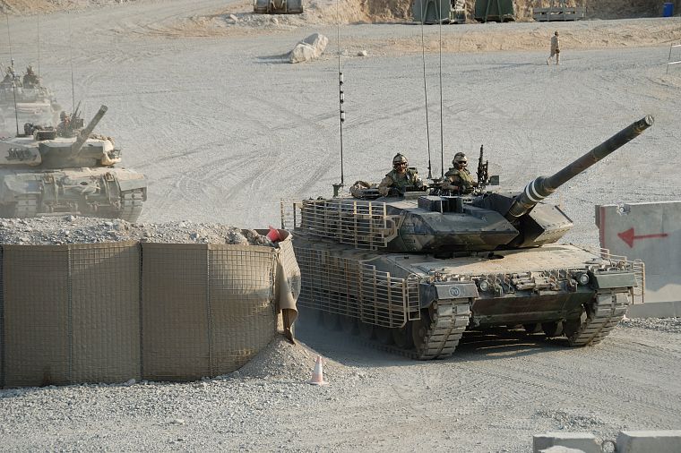 военный, танки, Leopard 2 - обои на рабочий стол