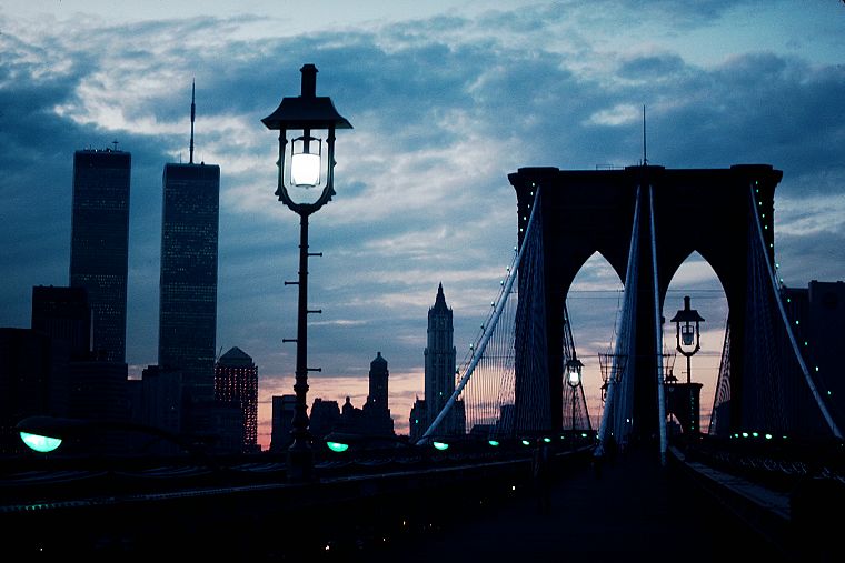 города, архитектура, мосты, здания, Нью-Йорк - обои на рабочий стол