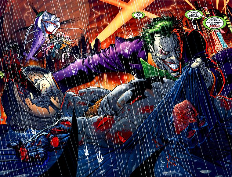 Бэтмен, Джокер - обои на рабочий стол