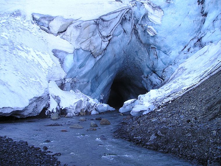 лед, замороженный, Исландия, Ледяная пещера - обои на рабочий стол