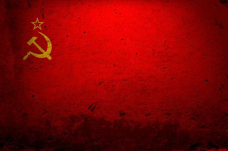 красный цвет, флаги, СССР, советский - обои на рабочий стол