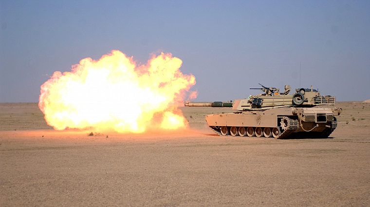 военный, огонь, пустыня, Абрамс, танки, доспехи, M1 Abrams - обои на рабочий стол