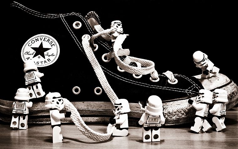 штурмовики, обувь, Конверс, Lego Star Wars, Лего - обои на рабочий стол