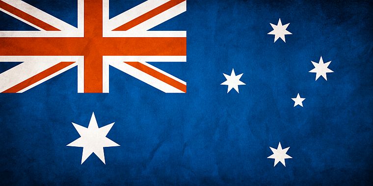гранж, флаги, Австралия, австралийский - обои на рабочий стол