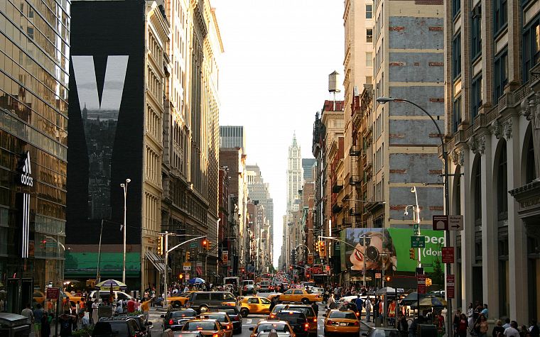 города, архитектура, городской, здания, Нью-Йорк, Манхэттен, hardscapes, города - обои на рабочий стол
