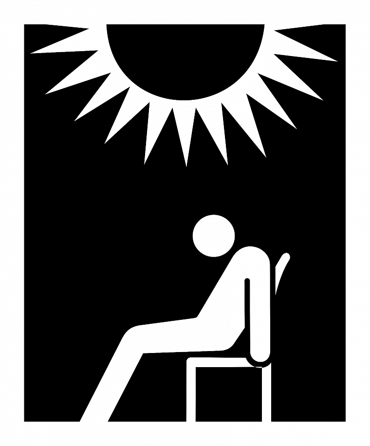 Солнце, стулья, крупье, простой - обои на рабочий стол