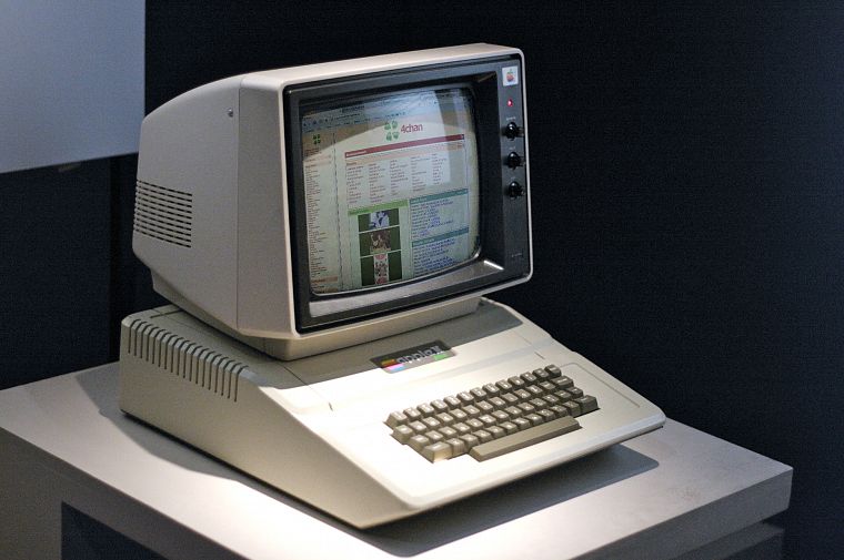 компьютеры, винтаж, Эппл (Apple) - обои на рабочий стол