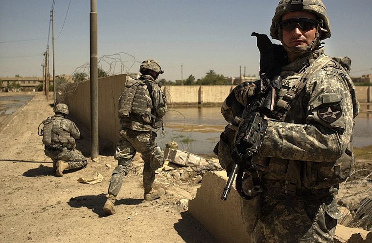 солдаты, люди, Армия США - обои на рабочий стол
