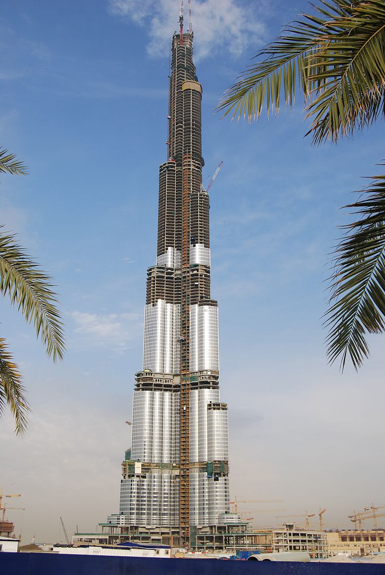 Дубай, небоскребы, Бурдж-Халифа - обои на рабочий стол