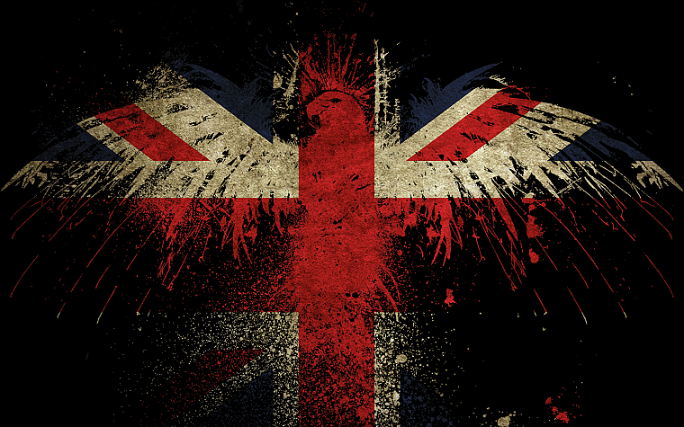 Британия, Юнион Джек, Флаг Союза - обои на рабочий стол