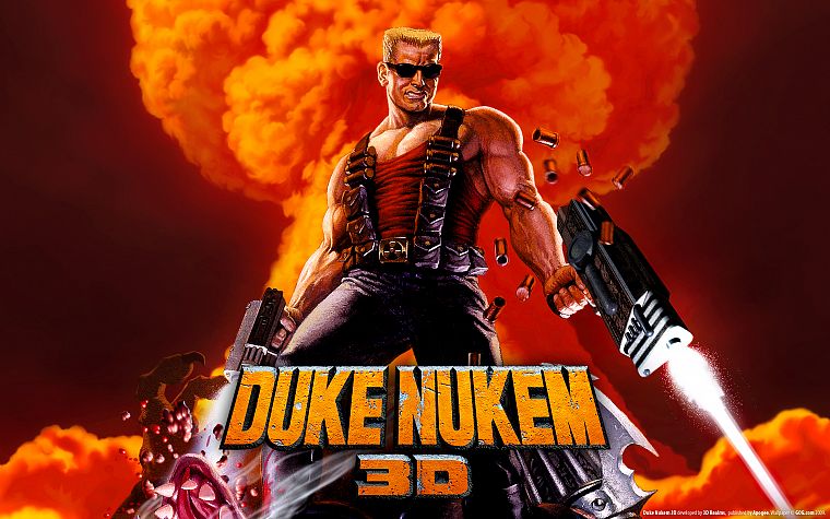 3D вид (3д), Duke Nukem - обои на рабочий стол