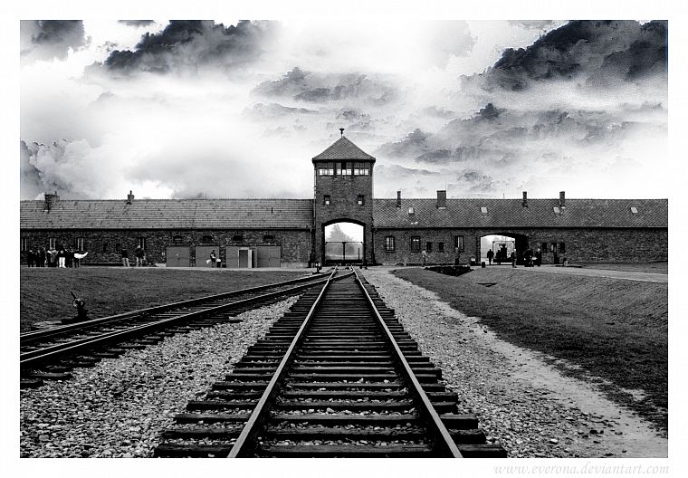 нацистский, исторический, Освенцим, лагерь смерти - обои на рабочий стол