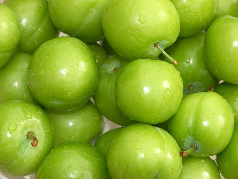 фрукты, еда, зеленые яблоки, яблоки - обои на рабочий стол