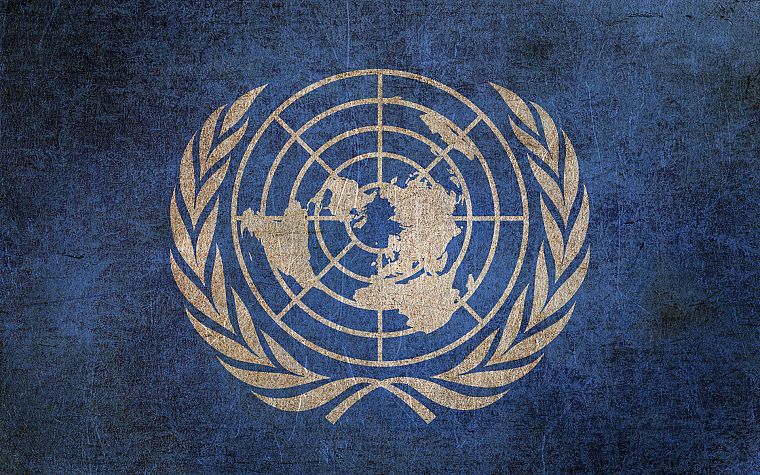 гранж, флаги, Объединенные Нации - обои на рабочий стол