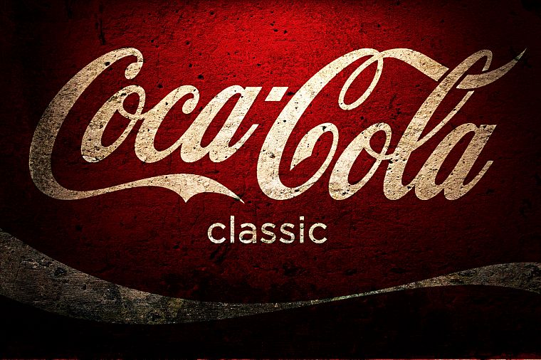 Кока-кола, классический, бренды, логотипы - обои на рабочий стол