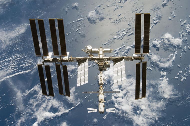 космическое пространство, спутник - обои на рабочий стол