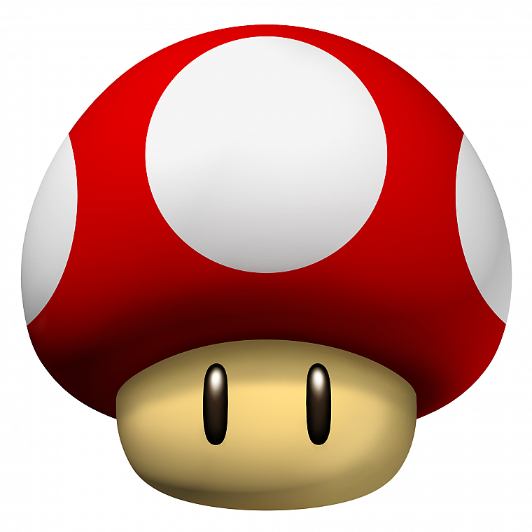 Супер Марио, грибы - обои на рабочий стол