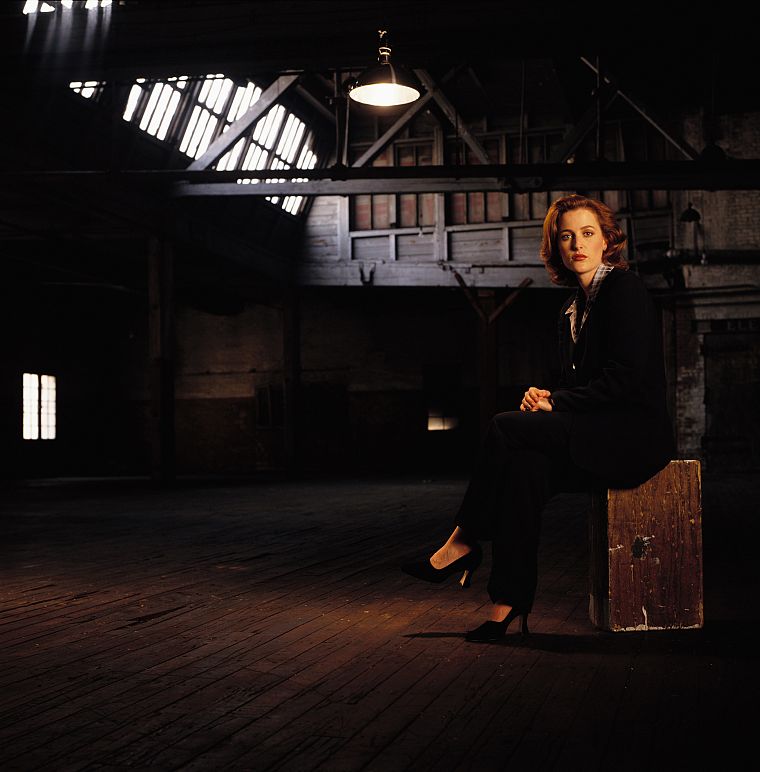 Джиллиан Андерсон, The X-Files - обои на рабочий стол