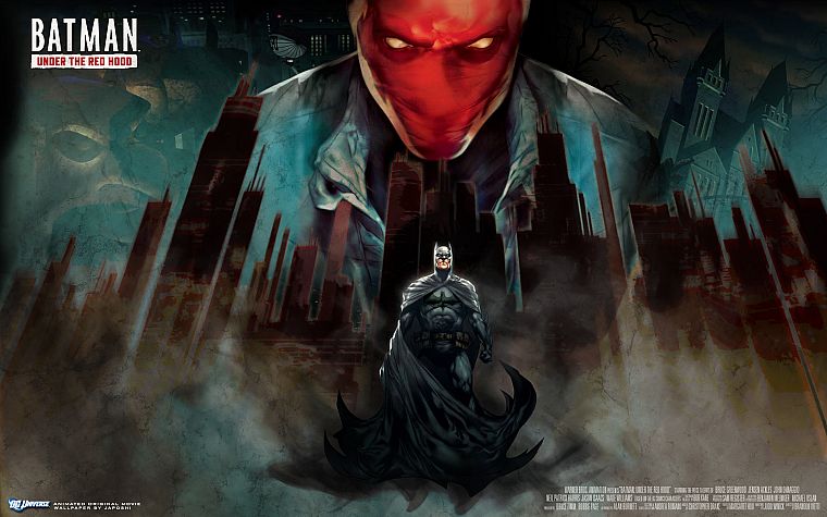 Бэтмен, DC Comics, Красная шапочка - обои на рабочий стол