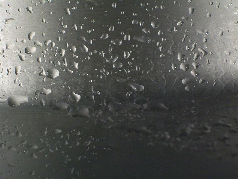 вода, дождь, серый, серый, капли воды, капли дождя, дождь на стекле - обои на рабочий стол