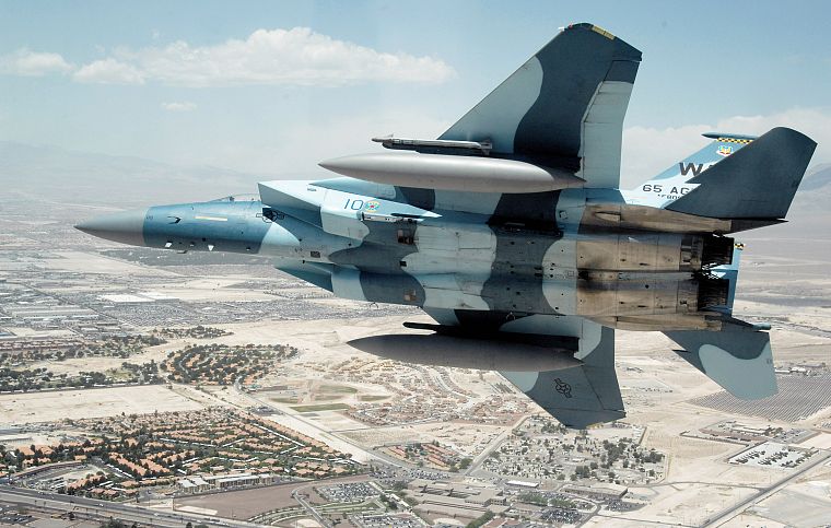 самолет, ВВС США, транспортные средства, F-15 Eagle - обои на рабочий стол