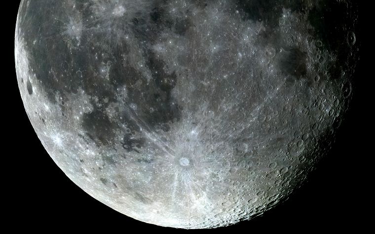 космическое пространство, Луна - обои на рабочий стол