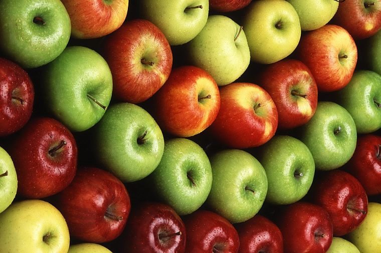 многоцветный, фрукты, яблоки - обои на рабочий стол