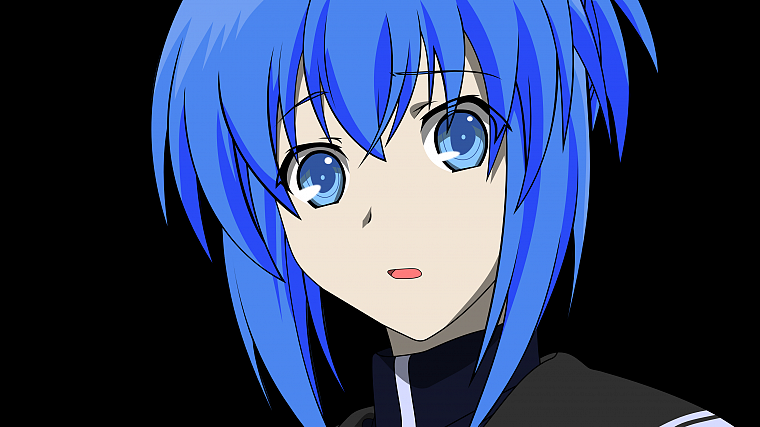синие волосы, прозрачный, Кампфер, аниме, Senou Natsuru, аниме векторы - обои на рабочий стол
