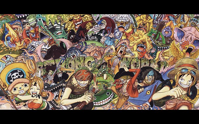 One Piece ( аниме ), Roronoa Зоро, прерыватель, Обезьяна D Луффи, Нами ( One Piece ) - обои на рабочий стол