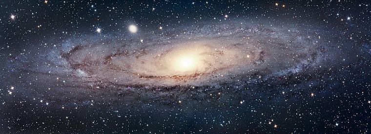 космическое пространство, галактики, андромеда - обои на рабочий стол