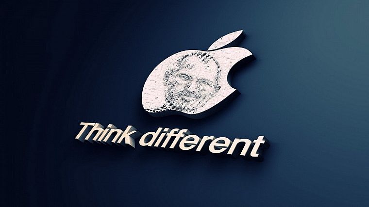 Эппл (Apple), столы, Стив Джобс, дань - обои на рабочий стол
