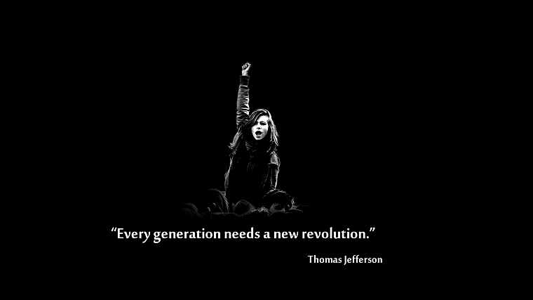 девушки, молодой, революция, тролли, Томас Джефферсон - обои на рабочий стол