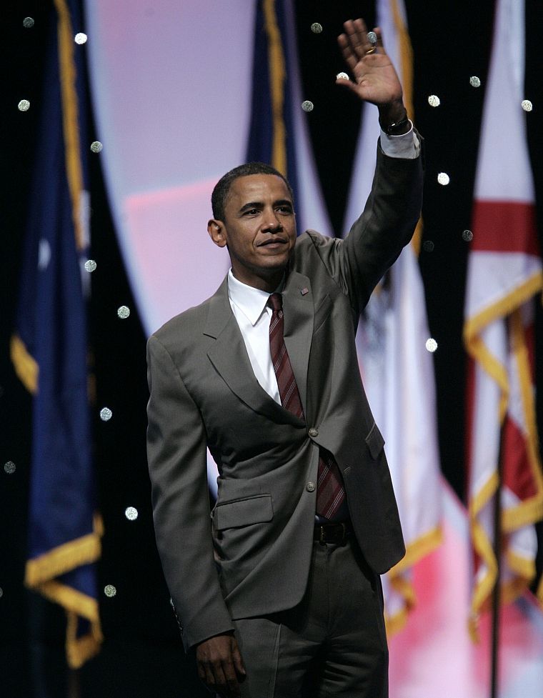 флаги, Барак Обама, Президенты США - обои на рабочий стол