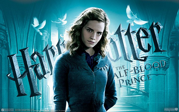 Эмма Уотсон, Гарри Поттер, Гарри Поттер и Принц-полукровка, Гермиона Грейнджер - обои на рабочий стол