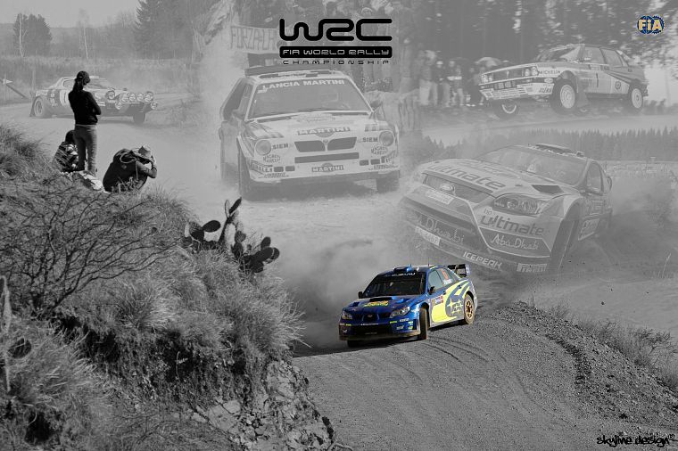 Subaru Impreza WRC, гоночный - обои на рабочий стол