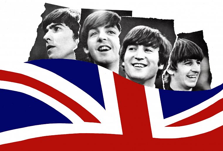 флаги, The Beatles - обои на рабочий стол