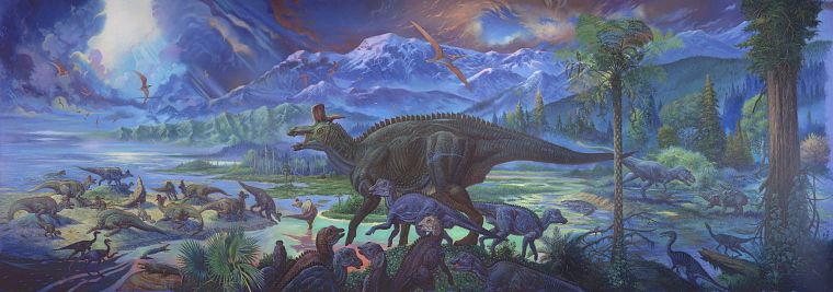 динозавры, древний, доисторический - обои на рабочий стол