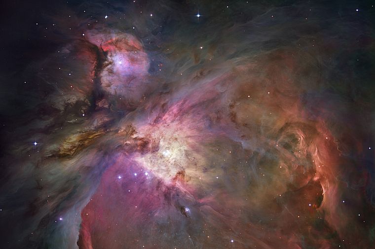 космическое пространство, звезды, туманности, Хаббл, газа, Orion - обои на рабочий стол
