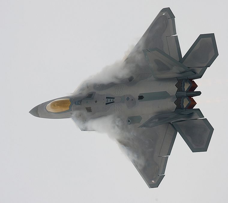 самолет, F-22 Raptor - обои на рабочий стол