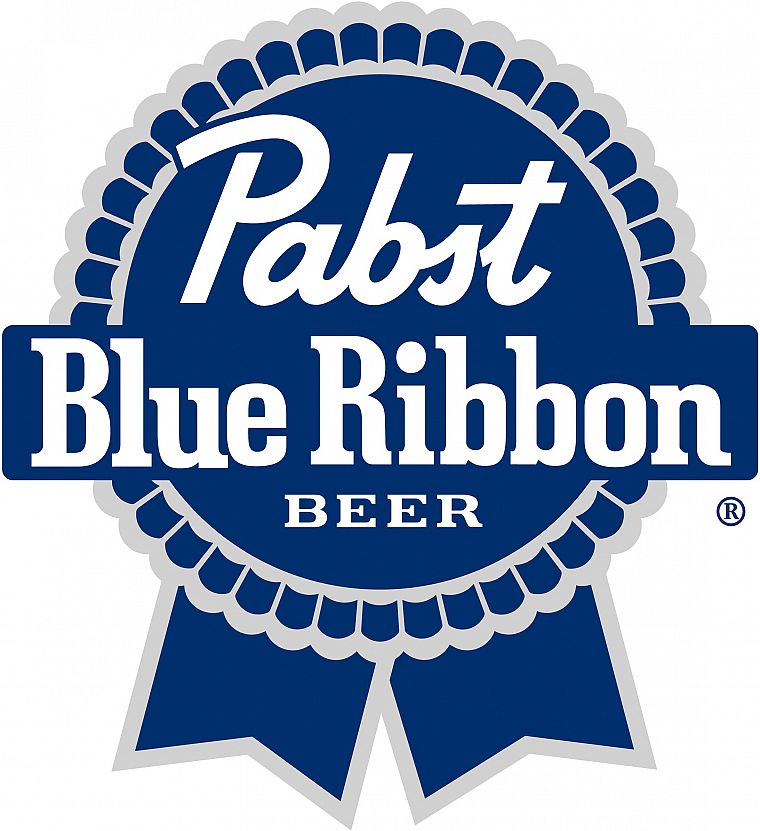 пиво, синий, алкоголь, бренды, логотипы, Пабст Голубая лента - обои на рабочий стол