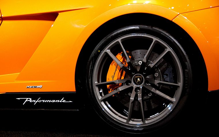 колеса, Lamborghini Gallardo Superleggera LP570-4 - обои на рабочий стол
